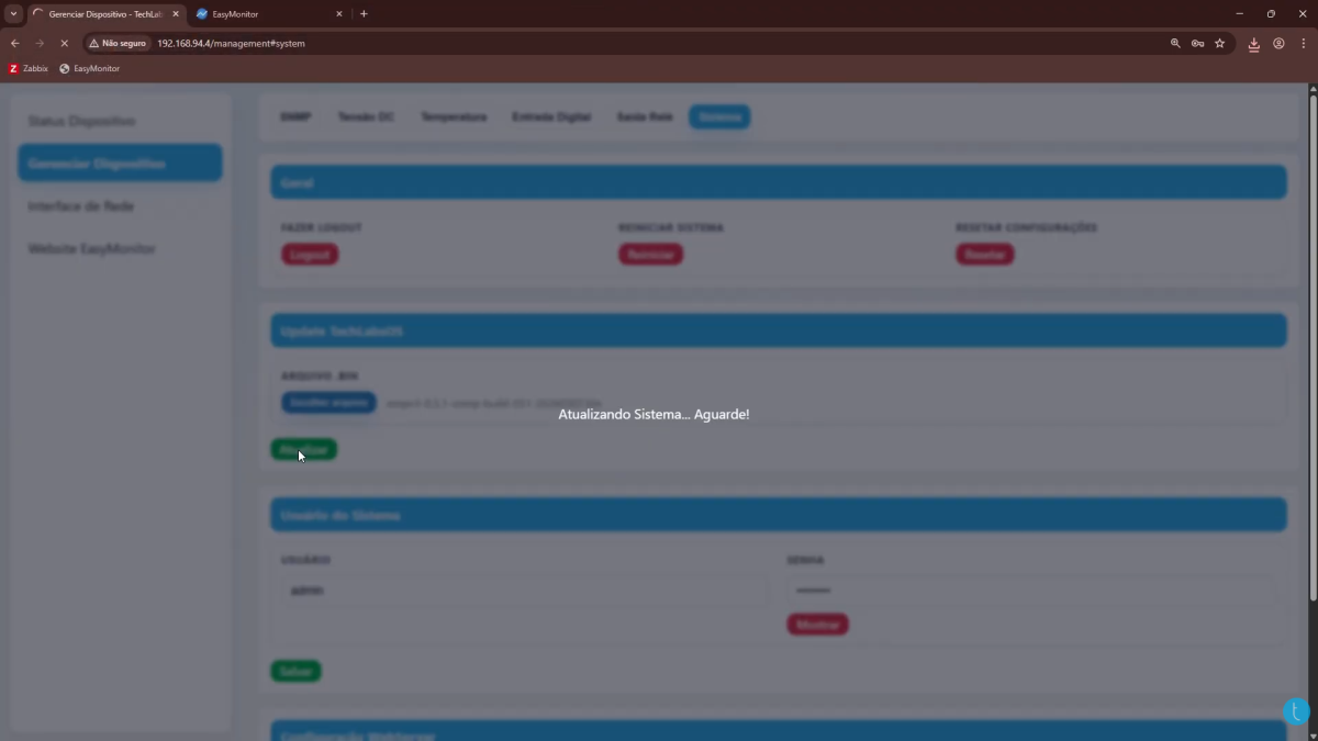 Update TechLabsOS - EasyMonitor Plus V3